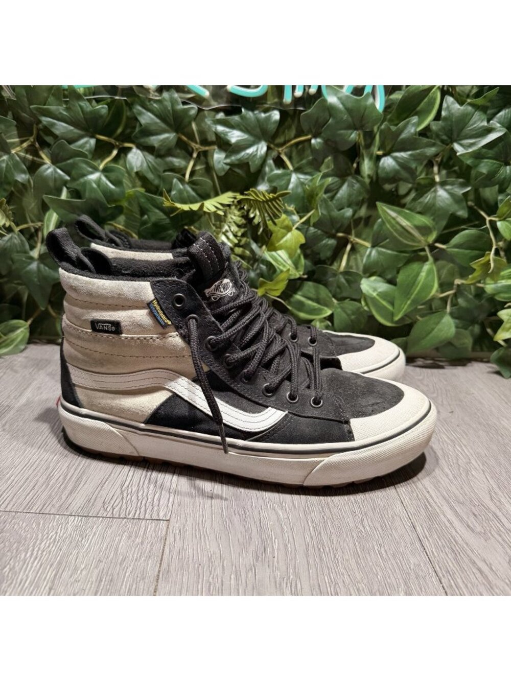 Vans Sk8-Hi MTE-2 Tone Utility Black Khaki Shoes VN0007NKY3U Men’s Size 9.5
